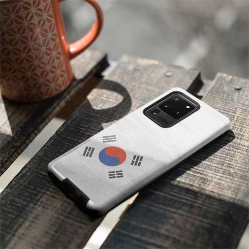 South Korean Flag Distressed Galaxy S20 Ultra 5G Pro Case